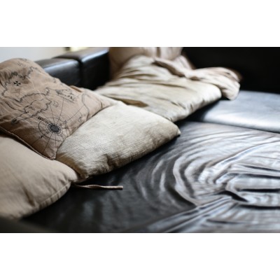 NATURAL LINEN CUSHION COVER (Set Of 3) NATURAL LINEN CUSHION COVER (Set Of 3)